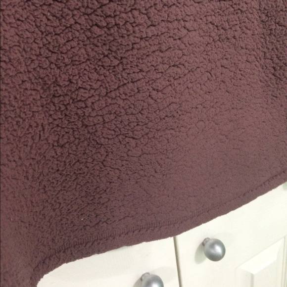 Abercrombie and Fitch Sherpa quarter zip/ pullover - Picture 3 of 5